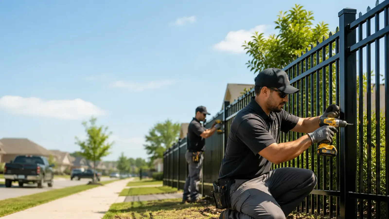 Metal Fence Installation in Woodson, IL